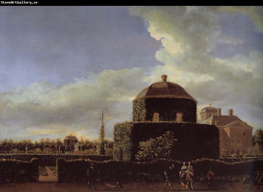 Jan van der Heyden Side of Castle Garden